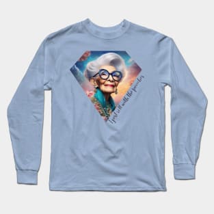 Iris Apfel fashionista Long Sleeve T-Shirt